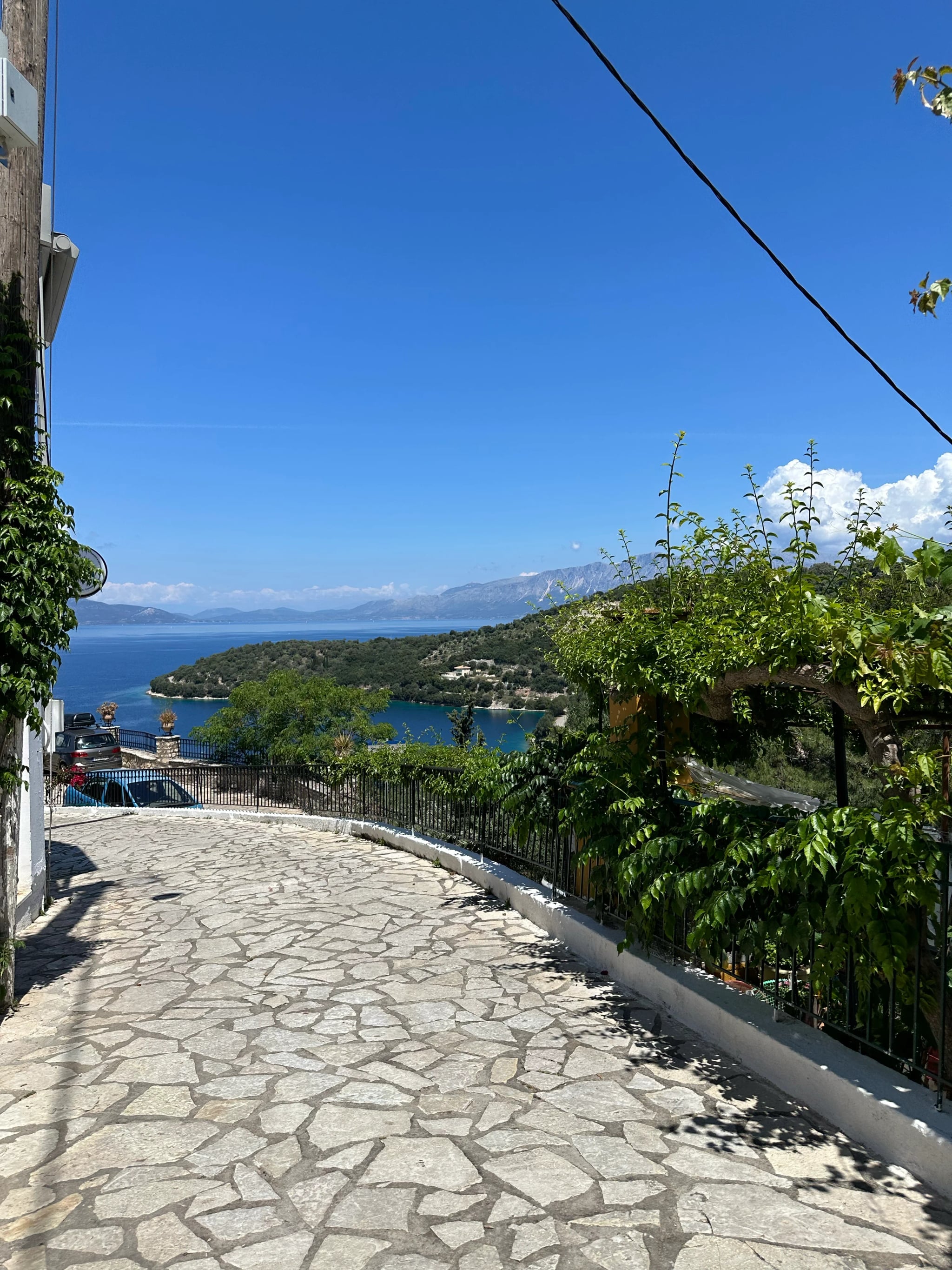 Traditional village on Meganisi